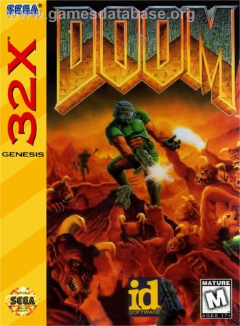 Cover Doom for Sega 32X