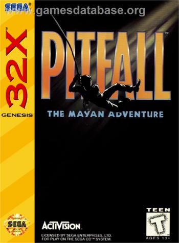 Cover Pitfall for Sega 32X