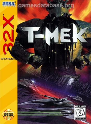Cover T-MEK for Sega 32X