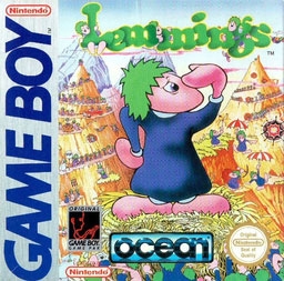 Cover Lemmings for Game Boy