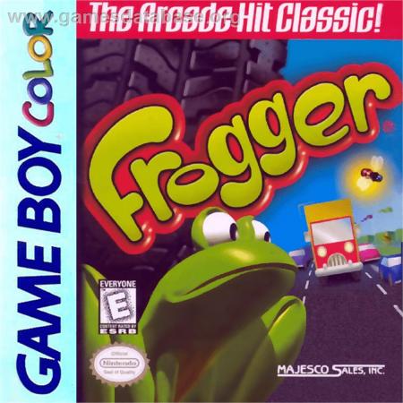 Cover Frogger for Game Boy Color