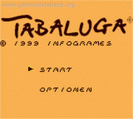 Cover Tabaluga for Game Boy Color