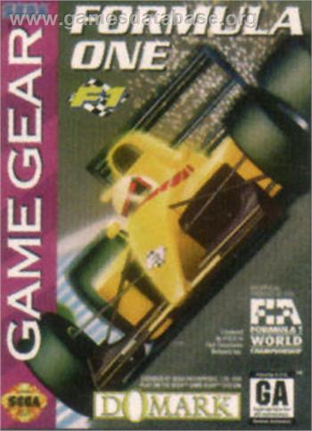 Cover F1 for Game Gear