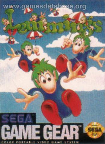 Cover Lemmings for Game Gear