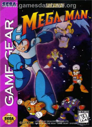 Cover Megaman for Game Gear
