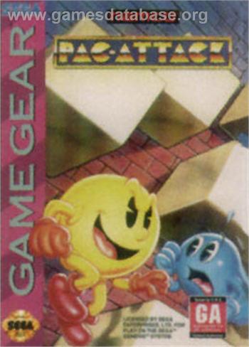 Cover Pac-Attack for Game Gear