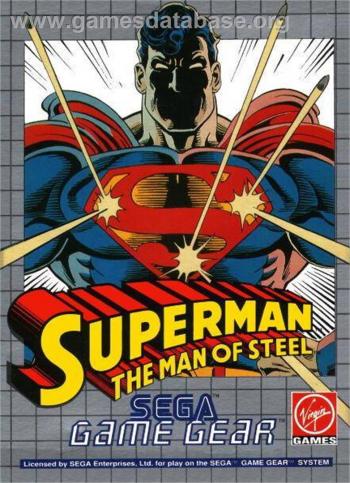 Cover Superman for Game Gear