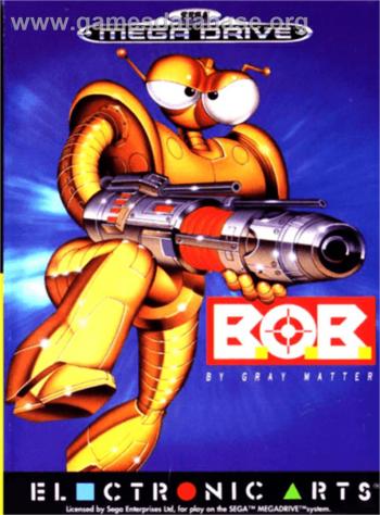 Cover B.O.B for Genesis - Mega Drive