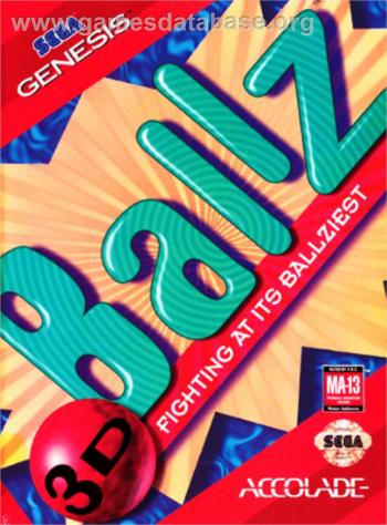 Cover Ballz for Genesis - Mega Drive