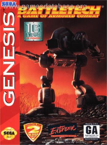 Cover Battletech for Genesis - Mega Drive