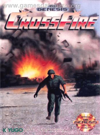 Cover CrossFire for Genesis - Mega Drive