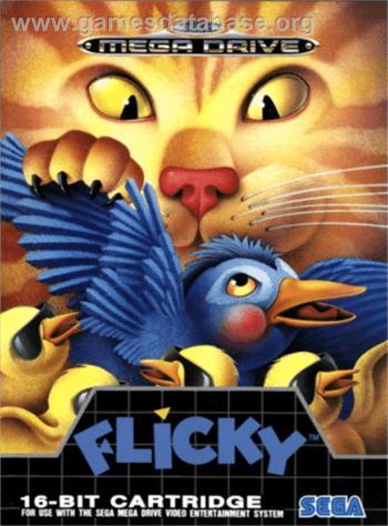 Cover Flicky for Genesis - Mega Drive
