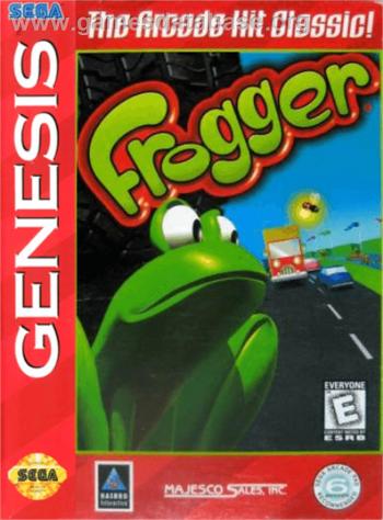 Cover Frogger for Genesis - Mega Drive