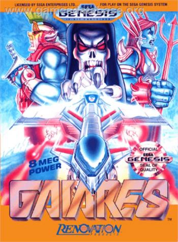 Cover Gaiares for Genesis - Mega Drive