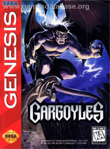 Cover Gargoyles for Genesis - Mega Drive
