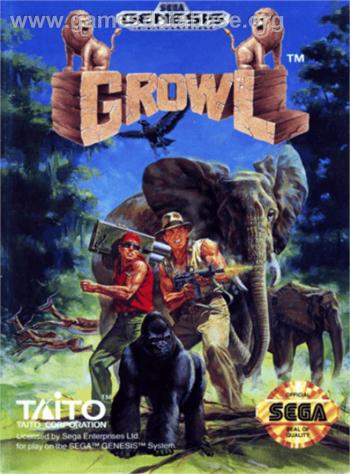 Cover Growl for Genesis - Mega Drive