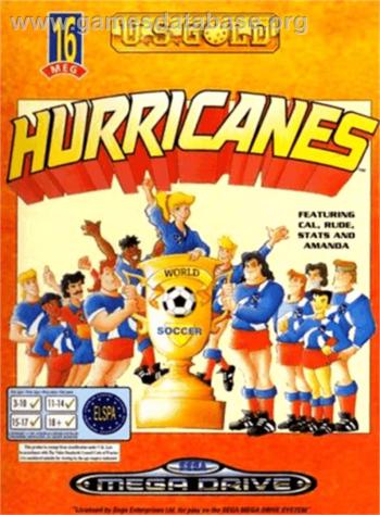 Cover Hurricanes for Genesis - Mega Drive