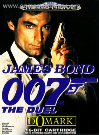 Jeu Sega Megadrive : James Bond 007 The Duel - Version Originale Complète - Bon état