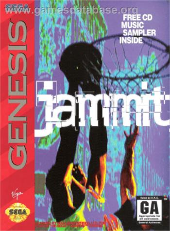 Cover Jammit for Genesis - Mega Drive