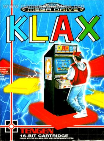 Cover Klax for Genesis - Mega Drive