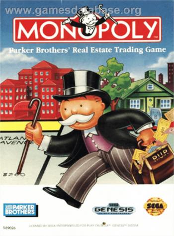 Cover Monopoly for Genesis - Mega Drive