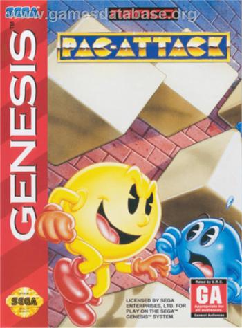 Cover Pac-Attack for Genesis - Mega Drive