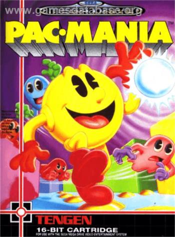 Cover Pac-Mania for Genesis - Mega Drive