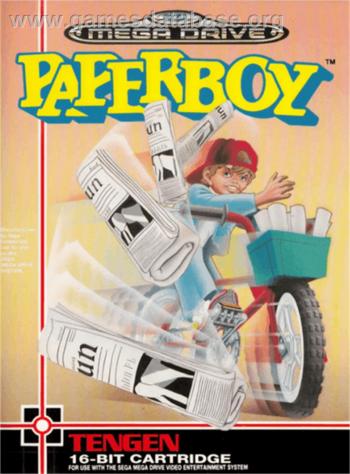 Cover Paperboy for Genesis - Mega Drive
