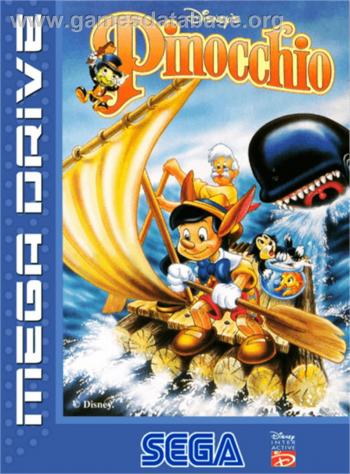 Cover Pinocchio for Genesis - Mega Drive