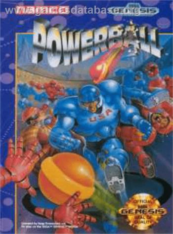 Cover Powerball for Genesis - Mega Drive