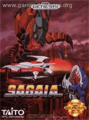 Cover Sagaia for Genesis - Mega Drive