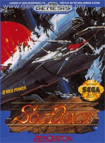 Cover Sol-Deace for Genesis - Mega Drive