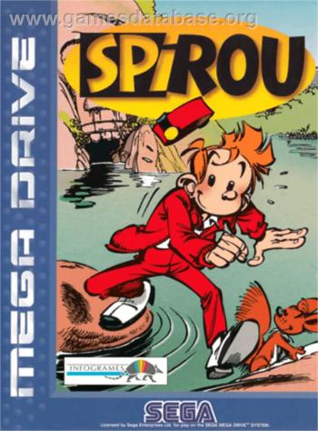 Cover Spirou for Genesis - Mega Drive