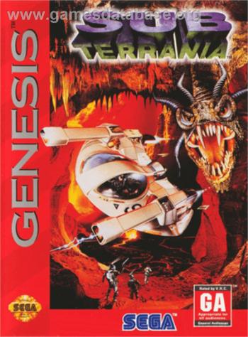 Cover Sub-Terrania for Genesis - Mega Drive