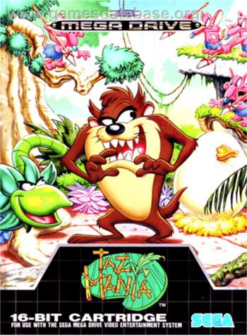 Cover Taz-Mania for Genesis - Mega Drive