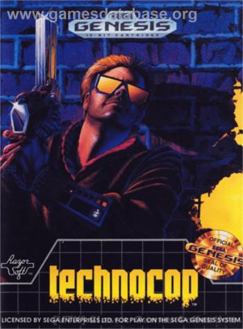 Cover Technocop for Genesis - Mega Drive