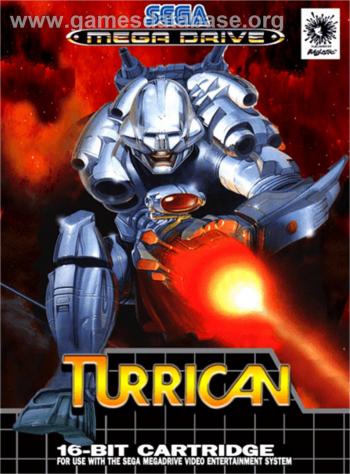 Cover Turrican for Genesis - Mega Drive