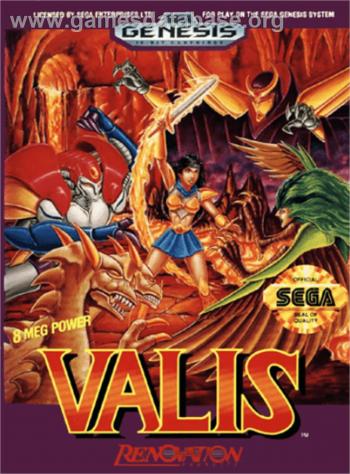Cover Valis for Genesis - Mega Drive