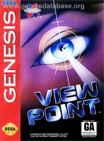Cover Viewpoint for Genesis - Mega Drive