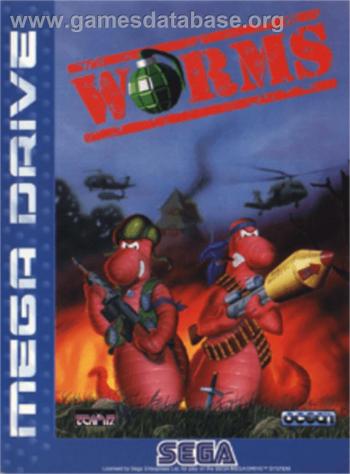 Cover Worms for Genesis - Mega Drive