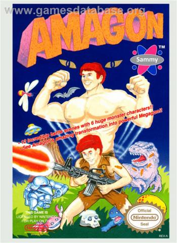 Cover Amagon for NES
