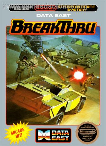 Cover BreakThru for NES