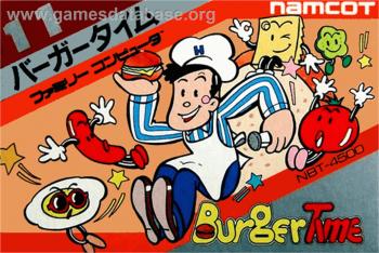 Cover BurgerTime for NES