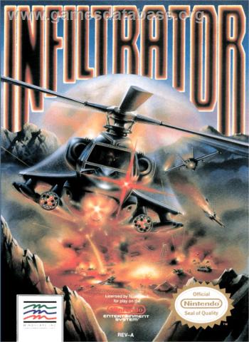 Cover Infiltrator for NES