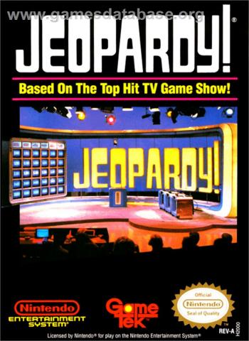 Cover Jeopardy! for NES