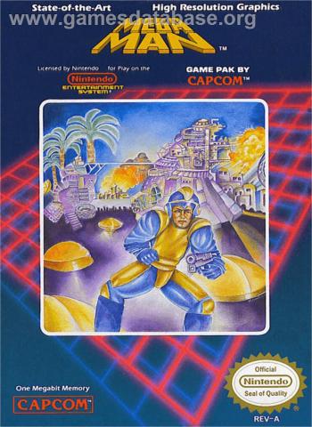 Cover Megaman for NES