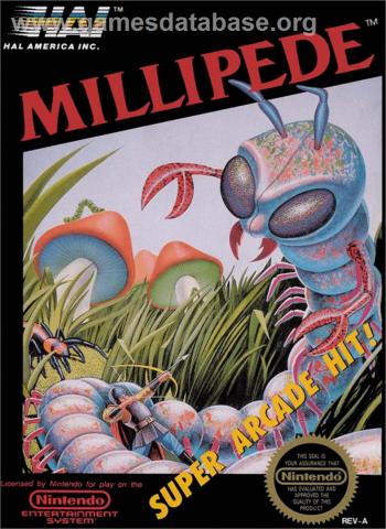 Cover Millipede for NES