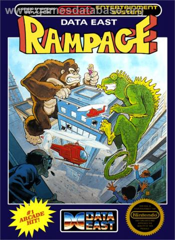 Cover Rampage for NES