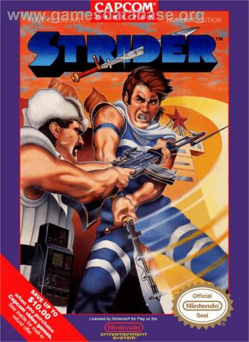 Cover Strider for NES