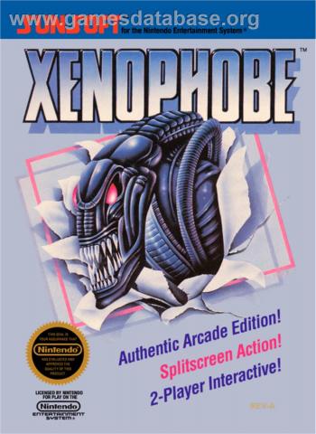 Cover Xenophobe for NES